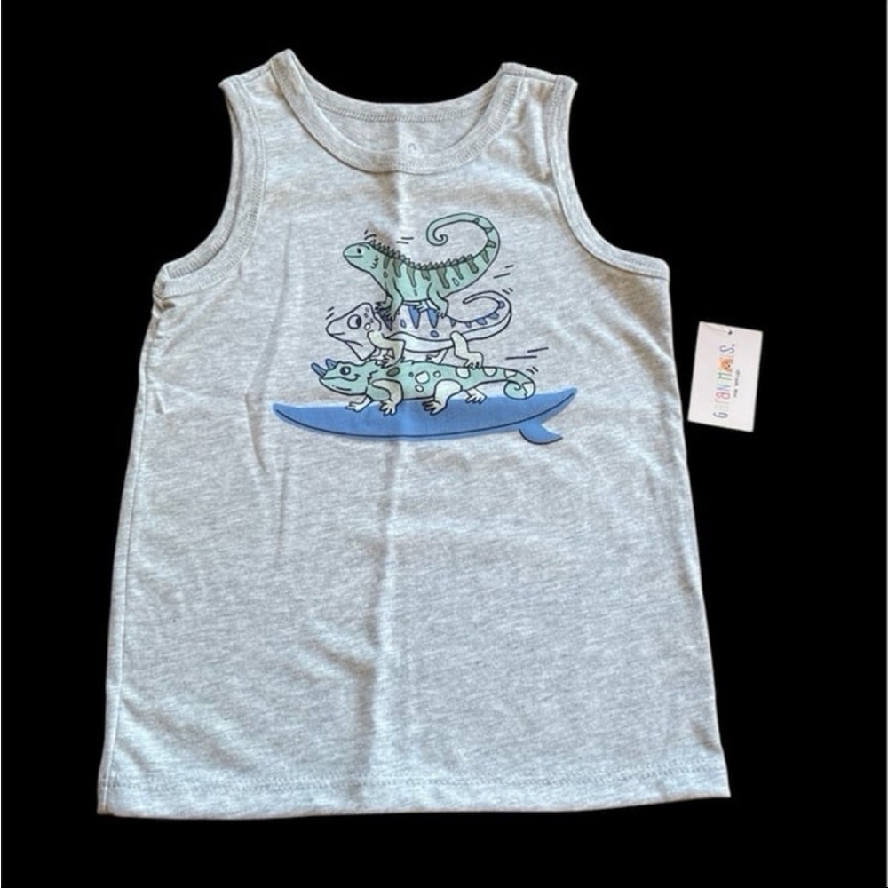 Boys 3T Graphic Tank Tops - Picture 4 of 9